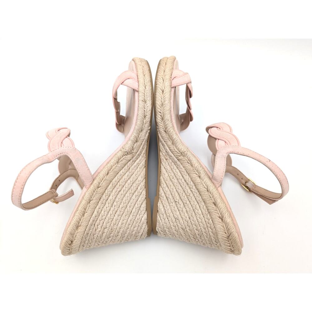 Stuart Weitzman Twist Espadrille Platform Wedge S… - image 6